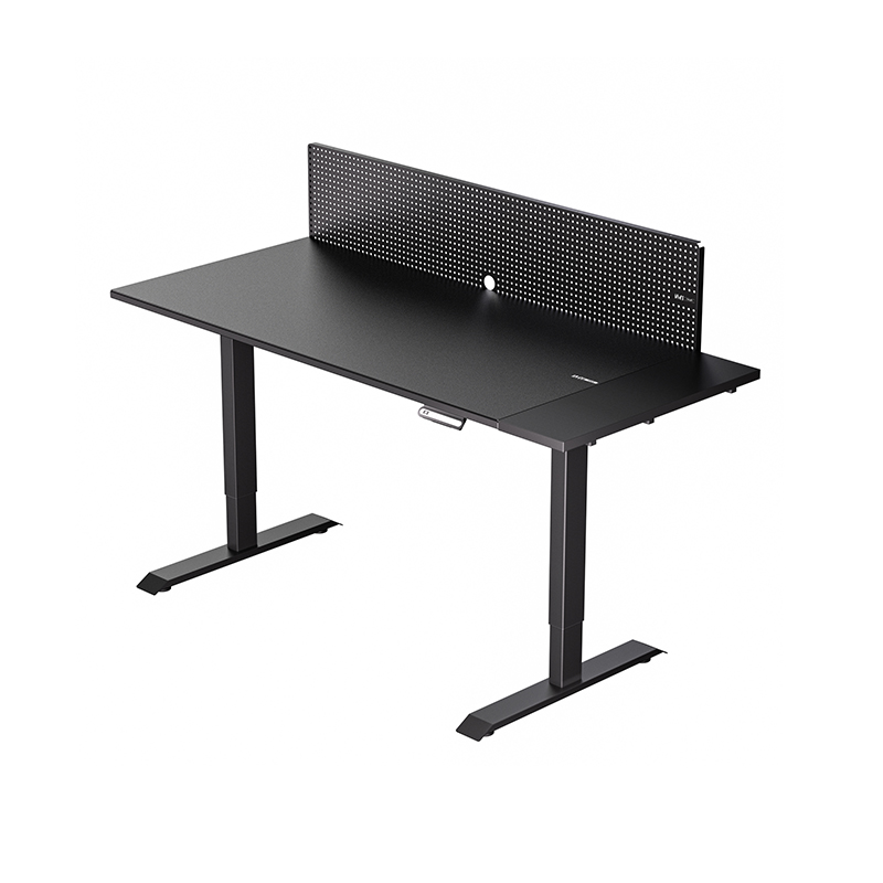 Elektryczny stół podnośny do gier ze szkła